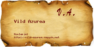 Vild Azurea névjegykártya
